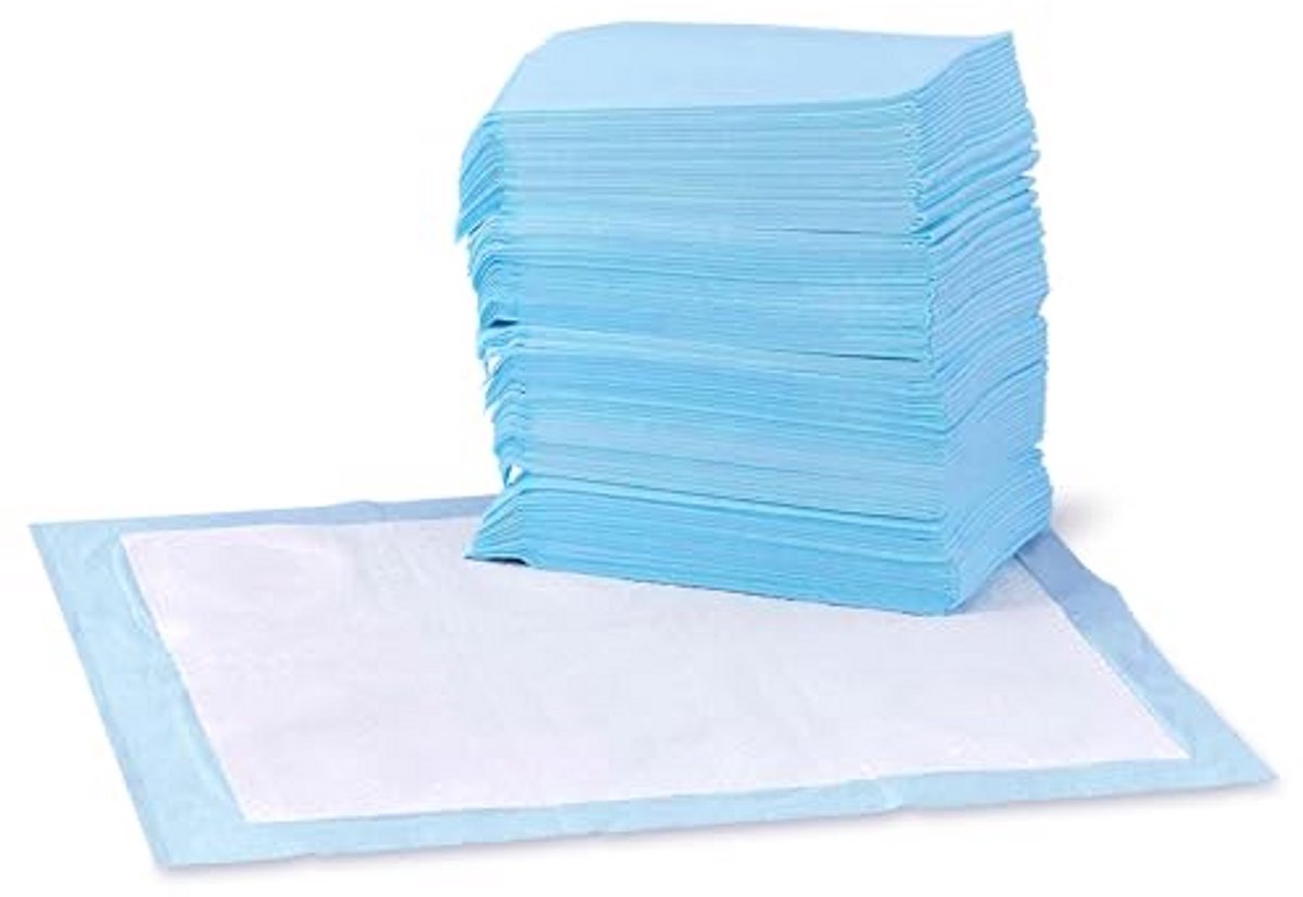 Hondenplasmatjes 100 Stuks - Puppy Trainingsmatjes - 5-Laags Absorberend - Lekvrij en Sneldrogend - Zindelijkheidstraining