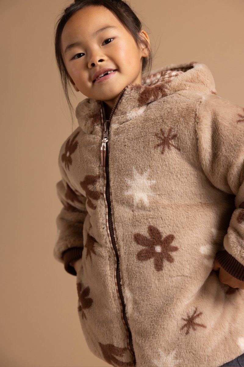 Noppies Jas - Reversible - Acorn - Maat 98