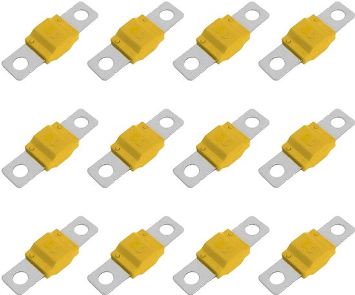 Allecto Midi Fuses 12x Vervangende Midi Fuses Hoogwaardige Kwaliteit