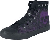 Rock Rebel by EMP zwarte hoge sneakers met veters - Dames - EU37