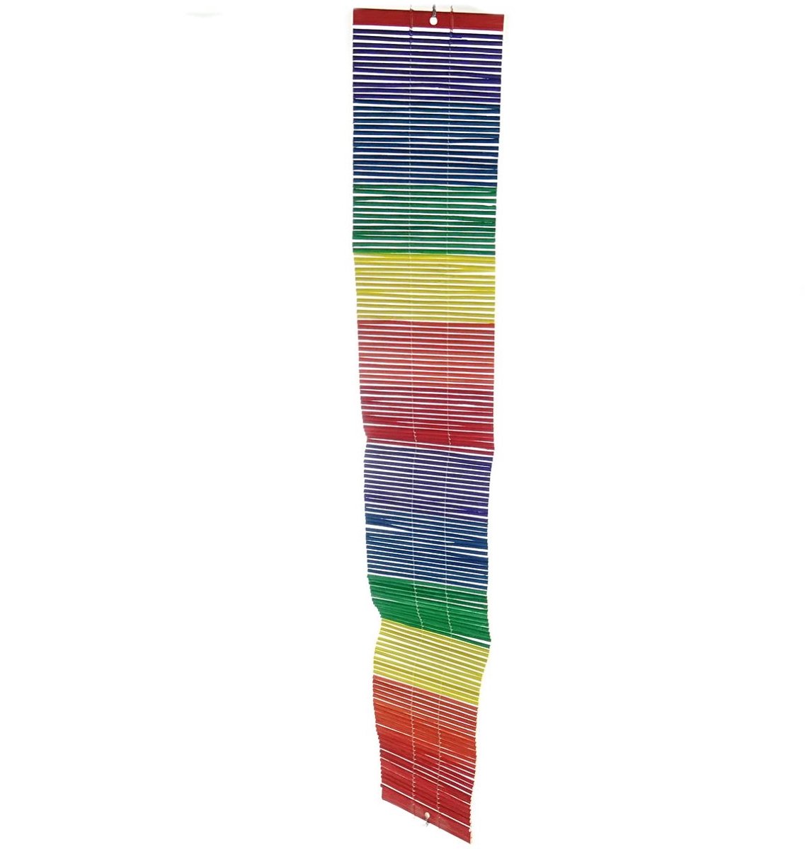 Riffelmacher windgong regenboog 8 x 75 cm - hout