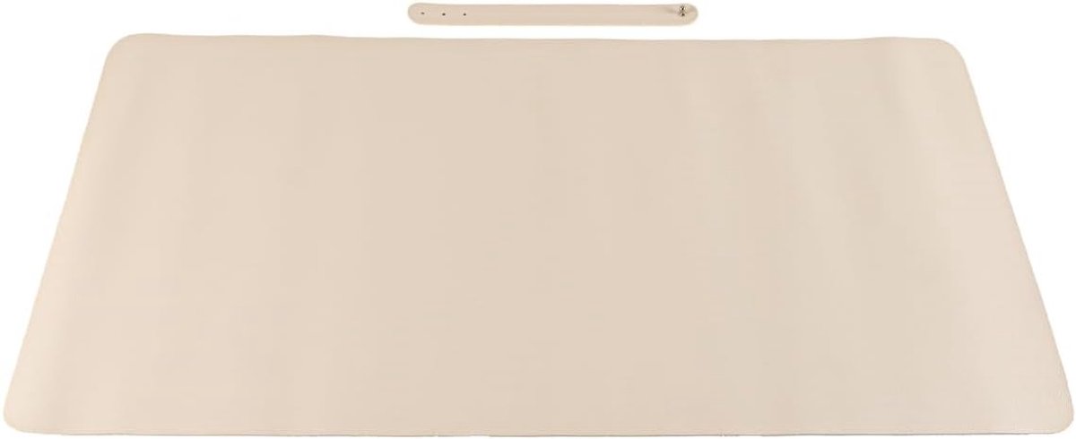 Grote PU Leren Bureau Onderlegger 60x30cm, Waterdichte en Antislip Muismat voor Laptop en Toetsenbord, Ideaal voor Thuis en Kantoor