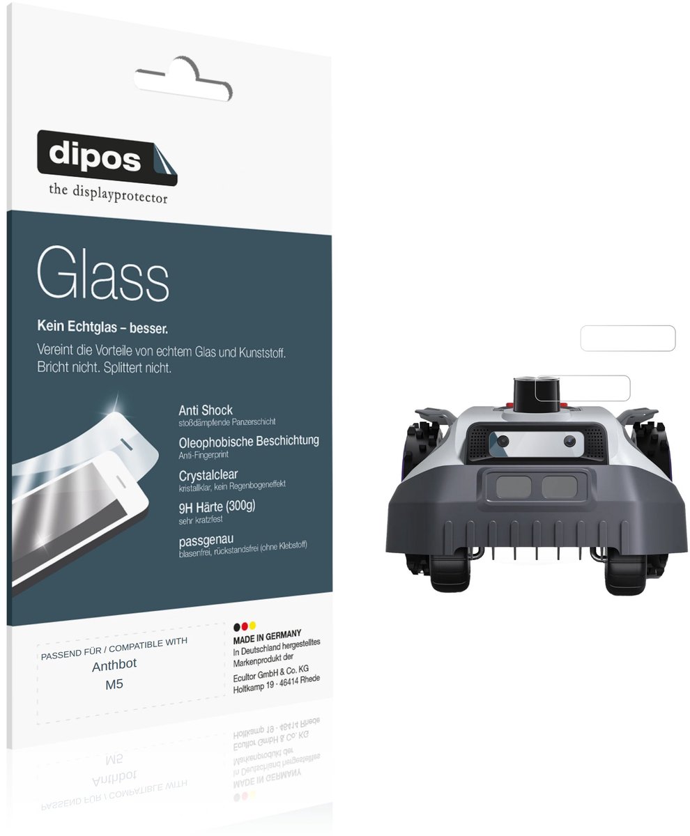 dipos – 2x Pantserfolie geschikt voor Anthbot M5 | 9H Screenprotector