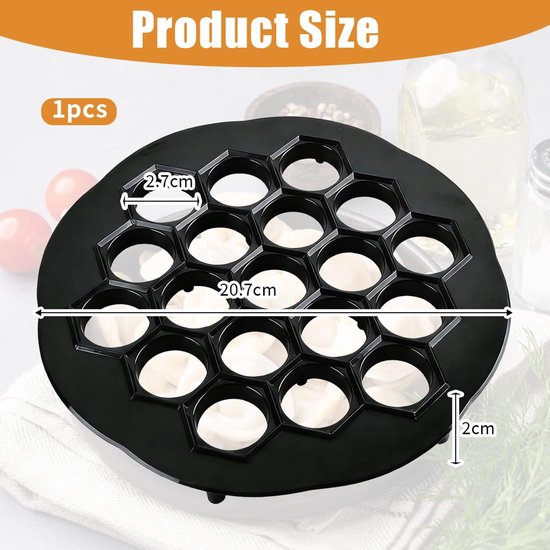 Raviolivormer voor Dumplings en Pasta — afbeelding 2