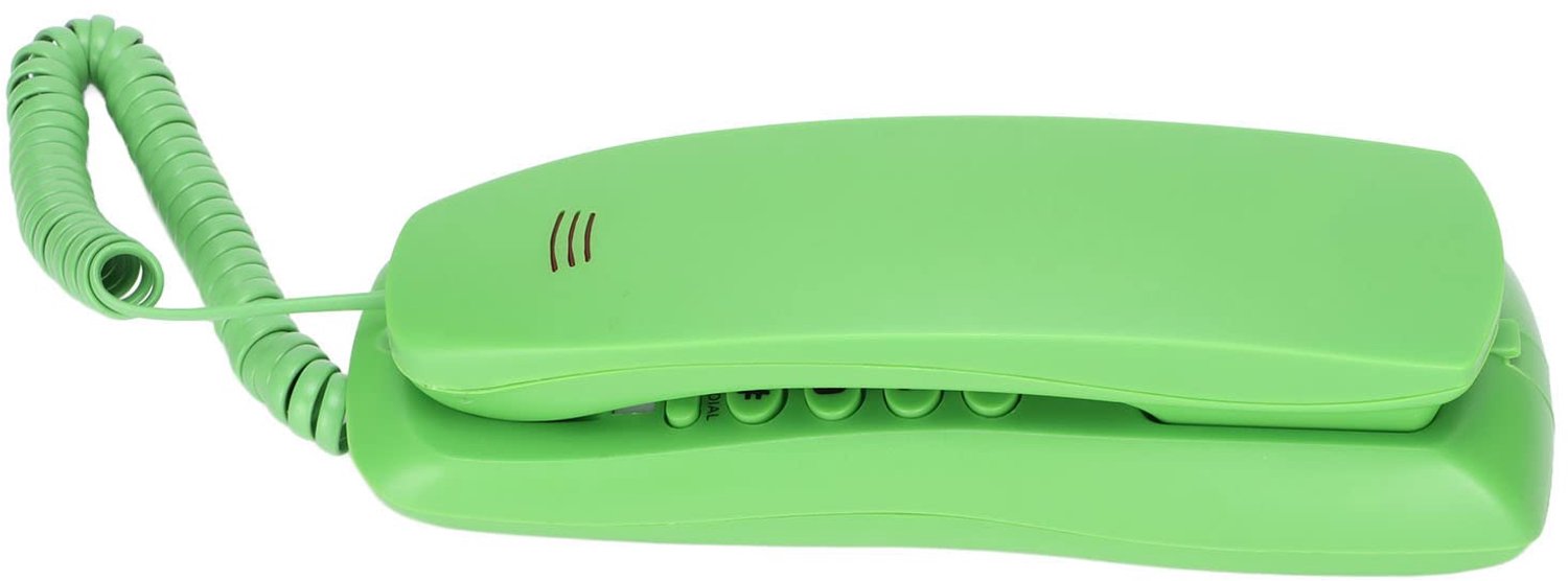 Hotel Telefoon Klein Formaat - Muur/Desk Telefoon - Dempen/Pauzeren - Nachtlichtservice - Muziek Rinkelen - Helder Geluid - Vaste Telefoon
