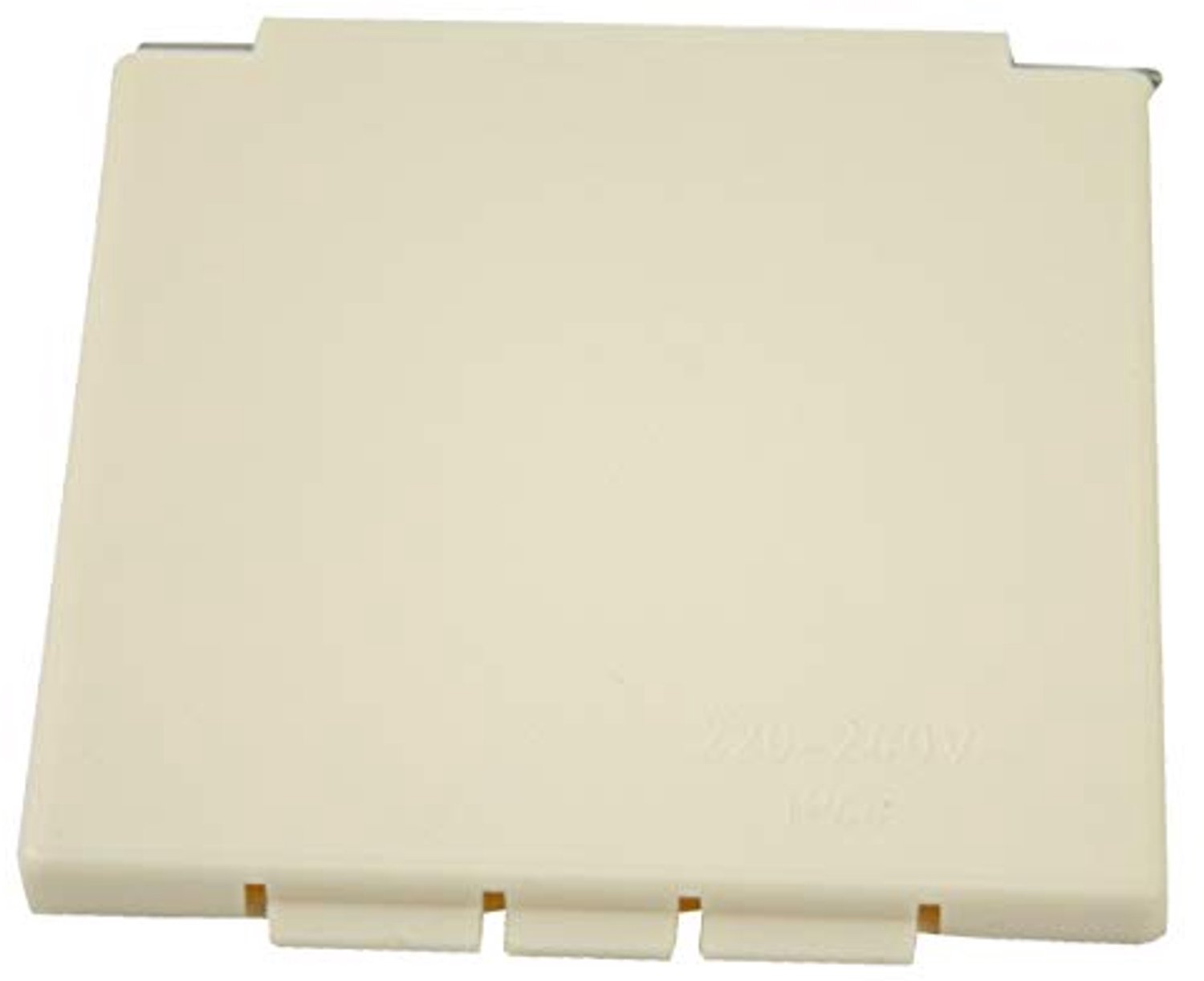 Reserve deksel voor Buitenstopcontact - Beige, vierkant