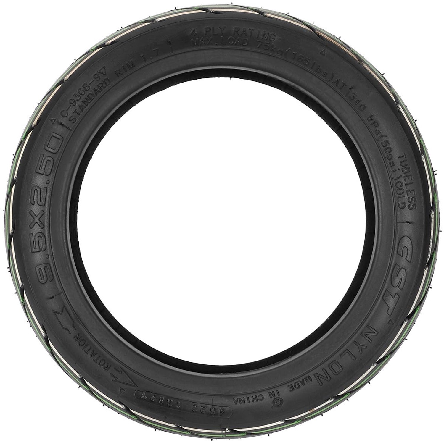 9.5 Inch Vacuum Banden met Luchtmond voor NIU KQi 3 Elektrische Scooter – foto 3