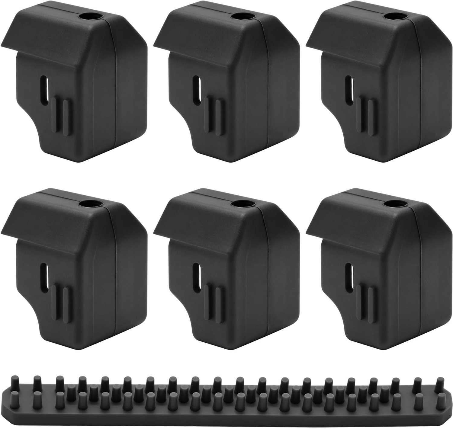 7-delige Siliconen Nozzleset met Reinigingsborstel voor 3D-printers
