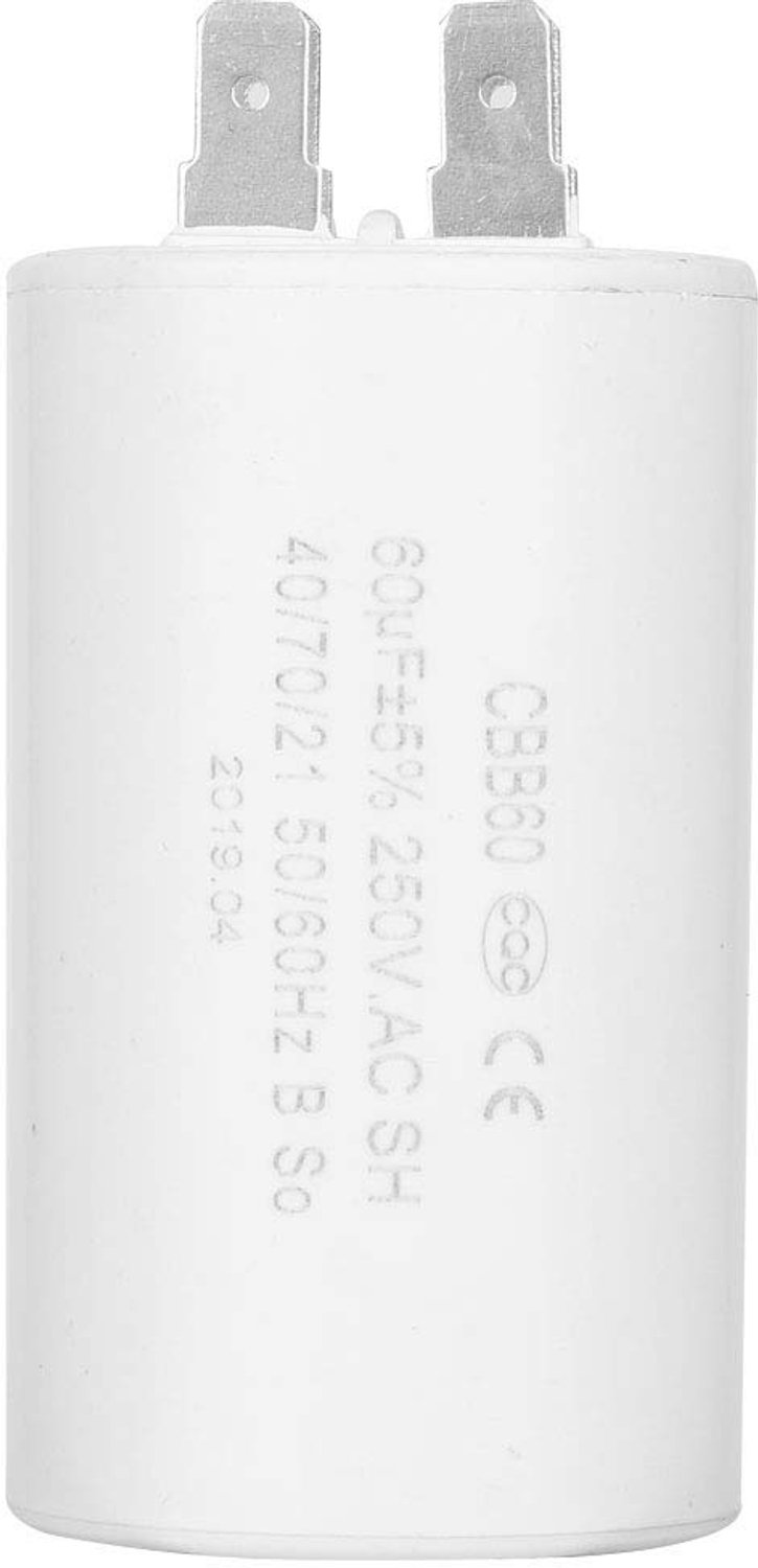 Condensator 250VAC 60µF - Aanloopcondensator - Hittebestendig - Schokbestendig - Duurzaam - Betrouwbare isolatieprestaties - Motorcapacitor