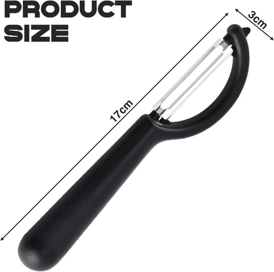 Set van 2 Ergonomische Groente- en Fruit Peelers — afbeelding 5