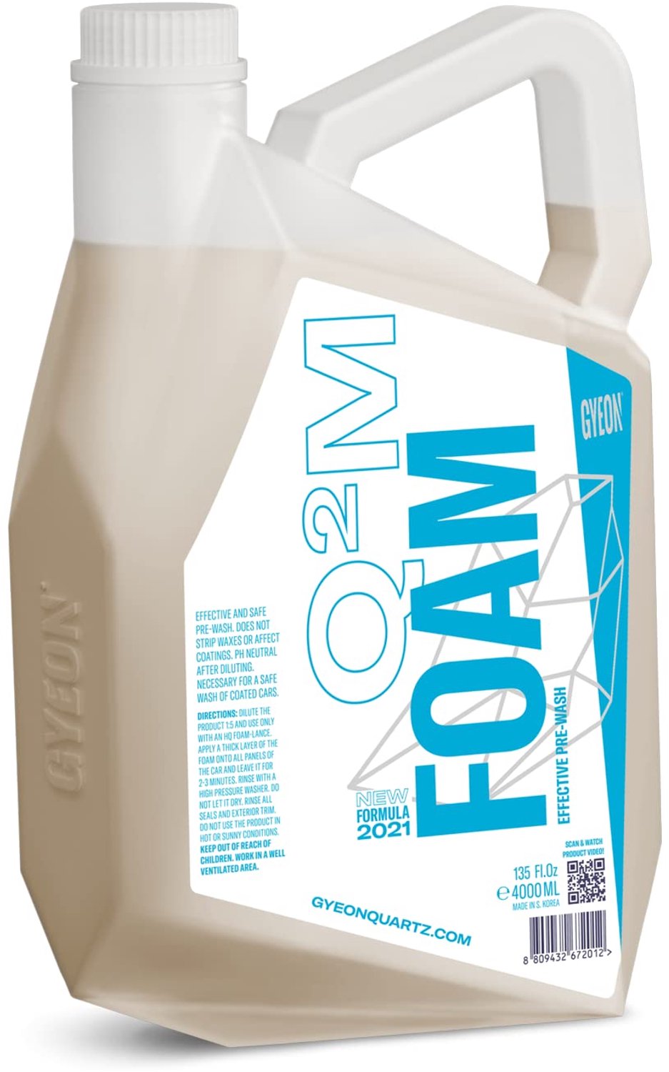 Foam Pre-Wash voor Auto met PH-Neutrale Formule