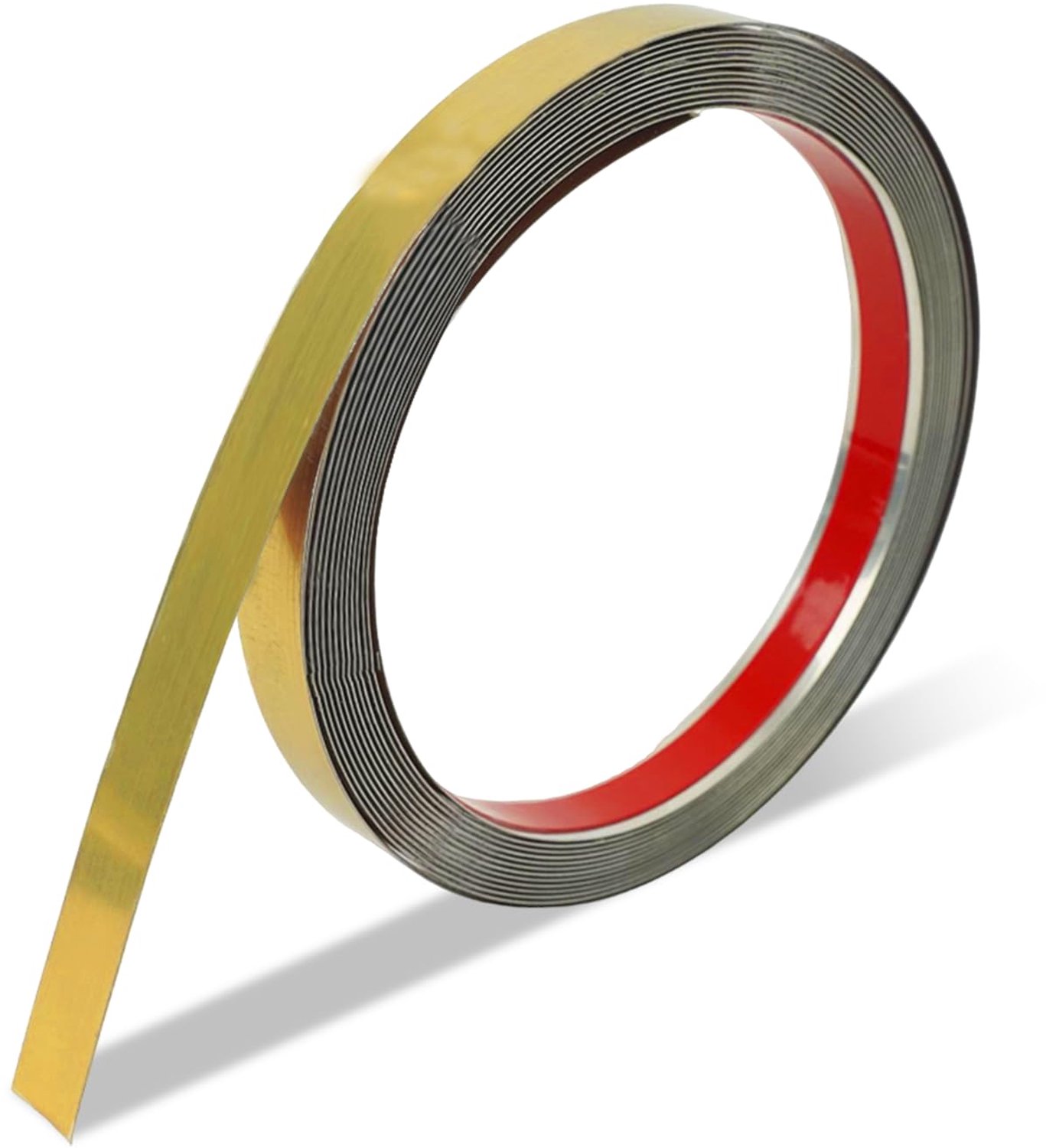 Zelfklevende Metalen Tape van Roestvrij Staal in Goud