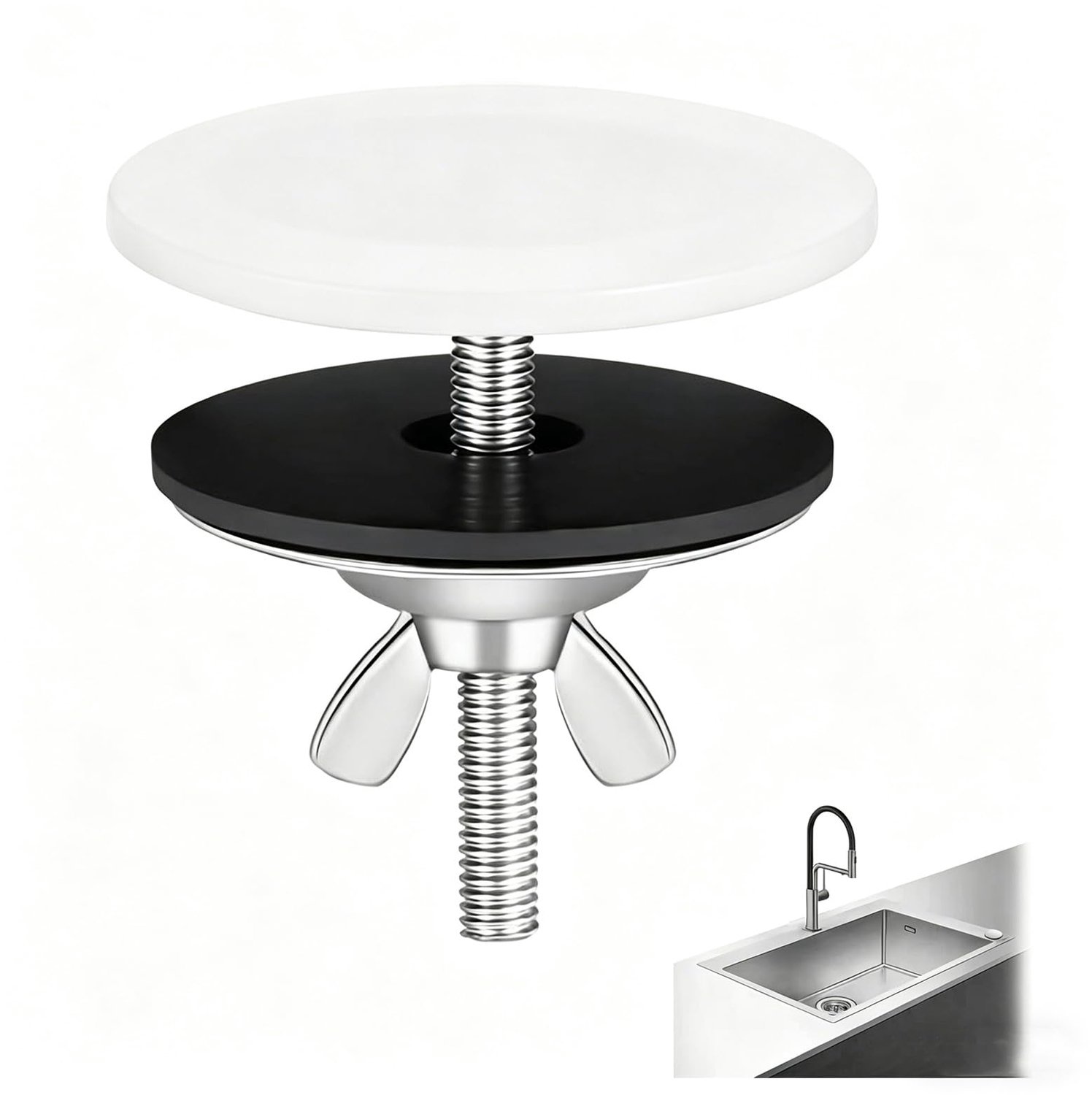 Blanking Cap voor Spoelbak