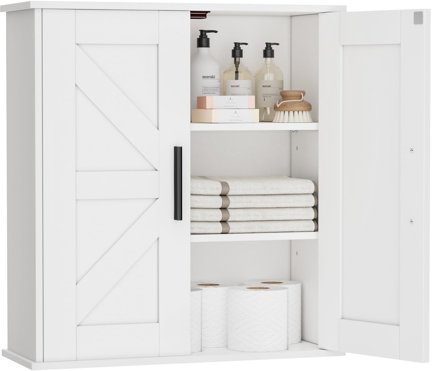 Badkamer Hangkast met Verstelbare Plank