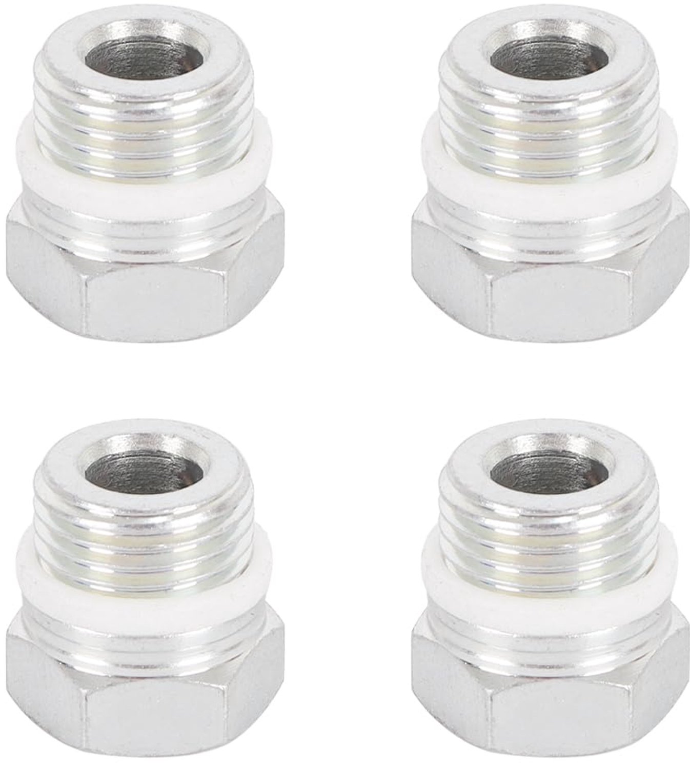 4 Stuks Stuurbekrachtigingsbuisconnectormoeren voor Diverse Ford Modellen