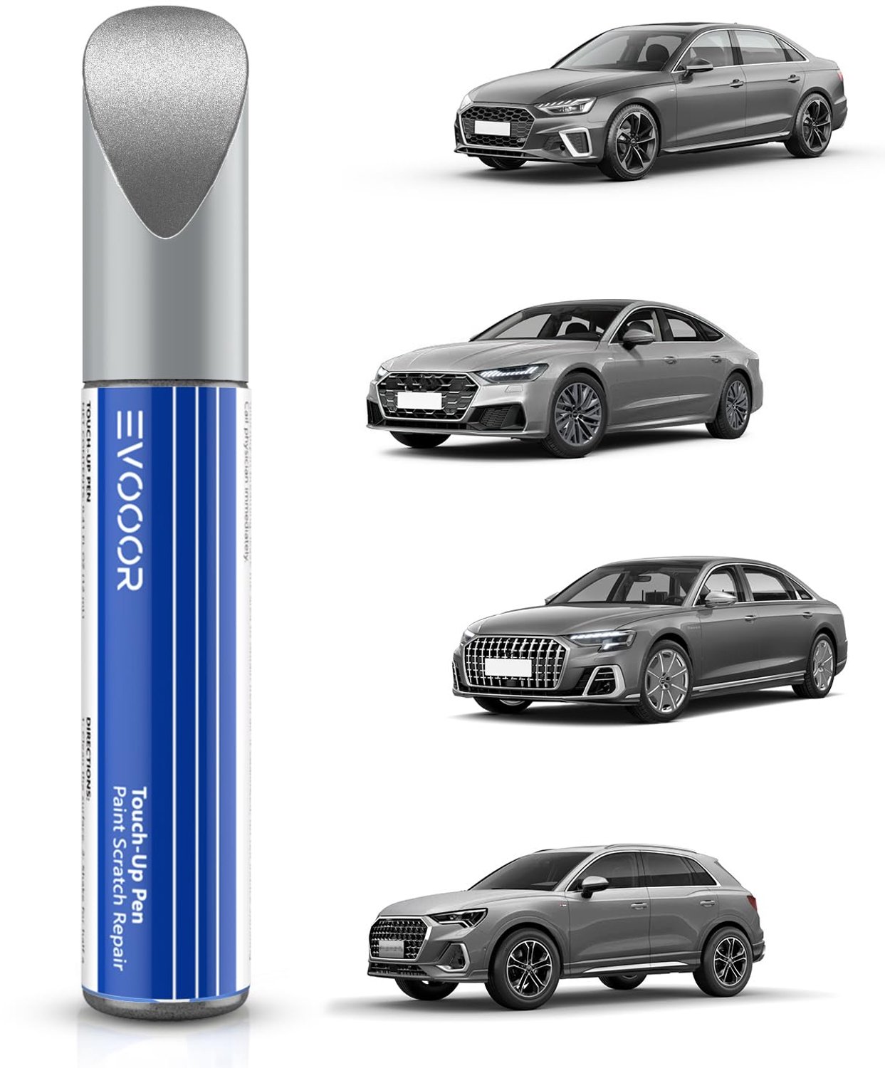 Metallic Touch-Up Verf voor Auto's, Eenvoudige Krassen Reparatie