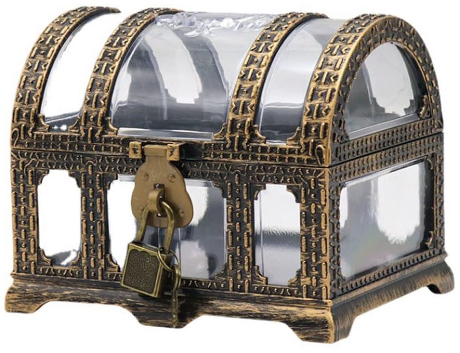 Mini Piratenschatkist met Hangslot
