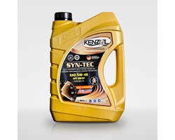 Kenzol SYN-TEC 5w40 C2/C3 Motorolie 5 Liter – Volsynthetisch – API SN/CF – dexos2