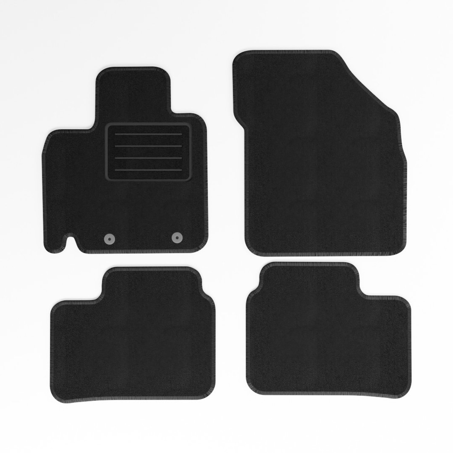 Mats4all | Naaldvilt automatten passend voor Suzuki Ignis 2016-> | Antislip | Met versterking | 4-delig | Automatten | Mattenset