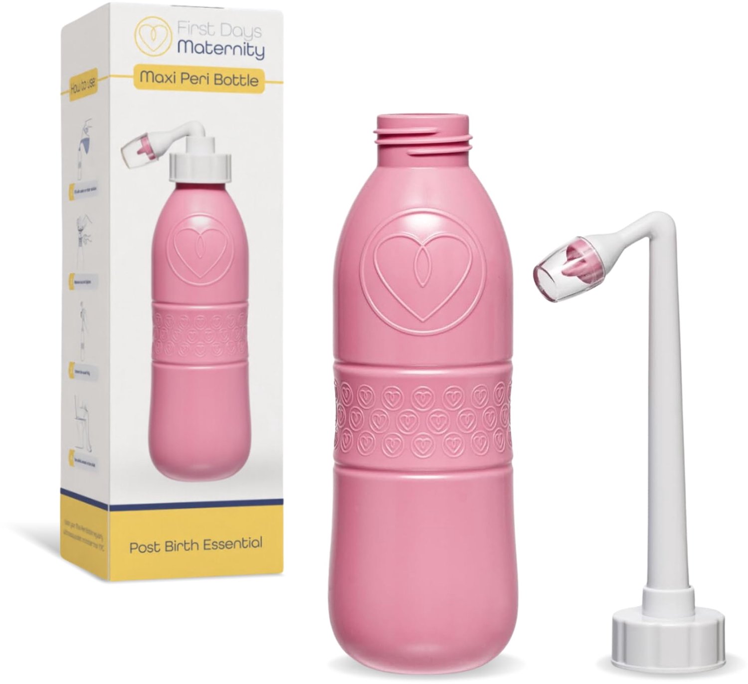 Postpartum Peri Bottle - Grote Fles voor Verlichting na de Bevalling