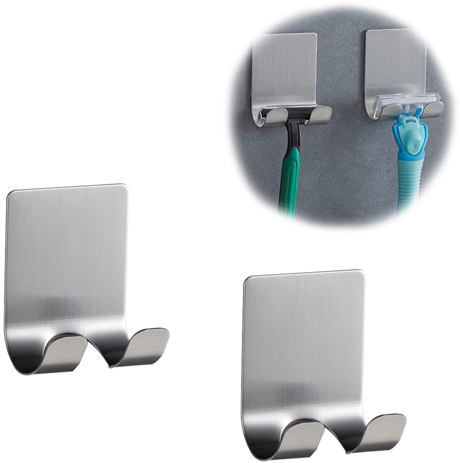 Set van 2 Shaver Holders voor de Douche