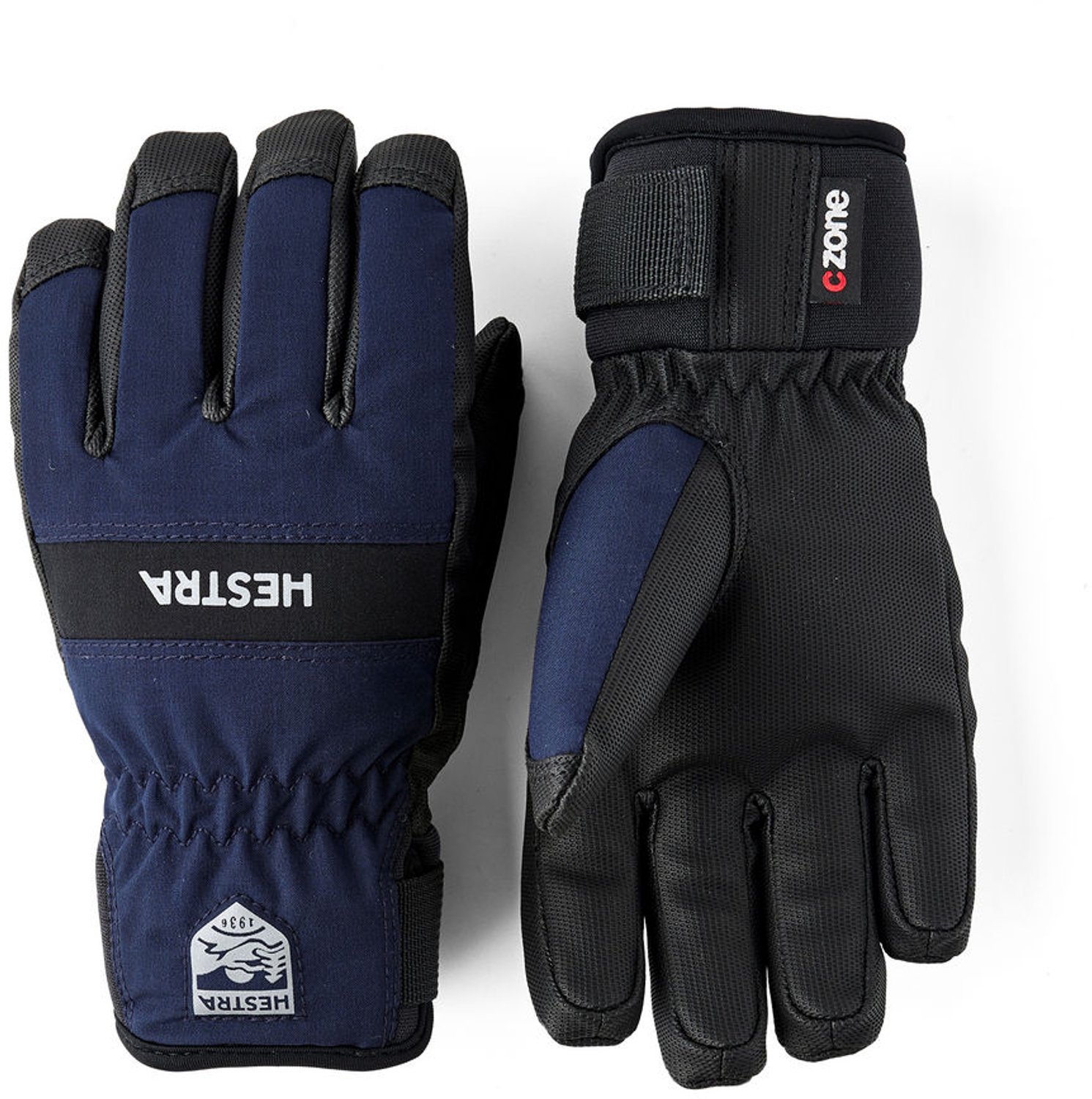 Hestra Ferox CZone Jr finger – Wintersport Wintersportkleding Handschoenen Marineblauw