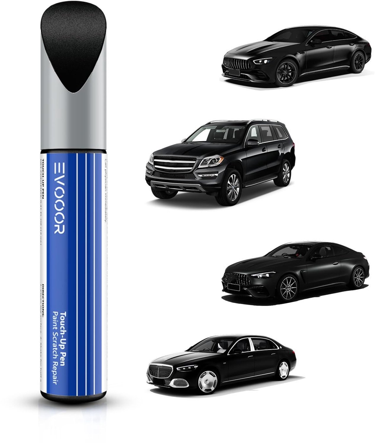 Zwarte Auto Verf Retouche Pen voor Krasherstel
