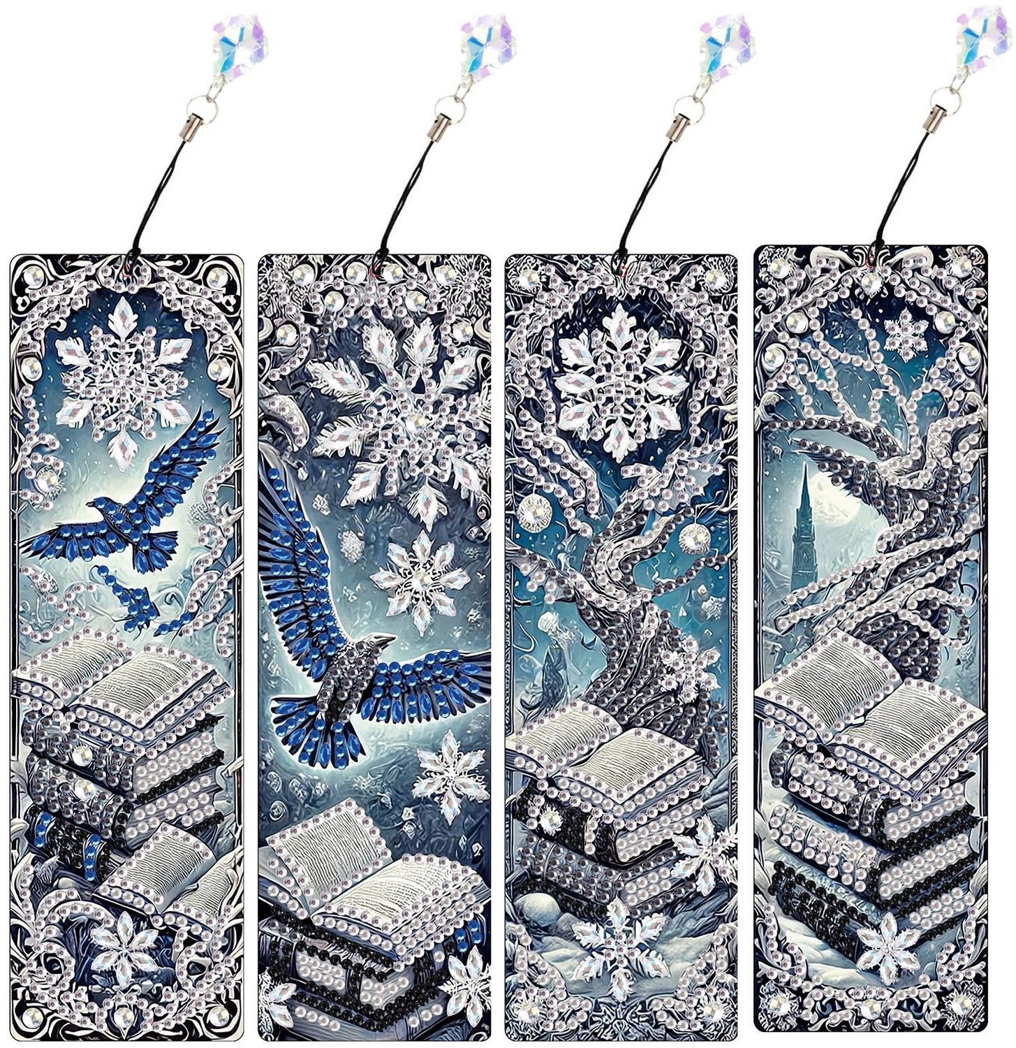DIY Diamant Schilderen Bookmark Set voor Creatieve Lezers