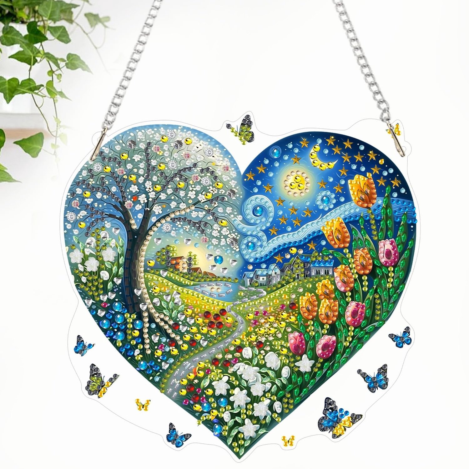 Diamant Schilderij Kit voor Volwassenen met Landschap Thema