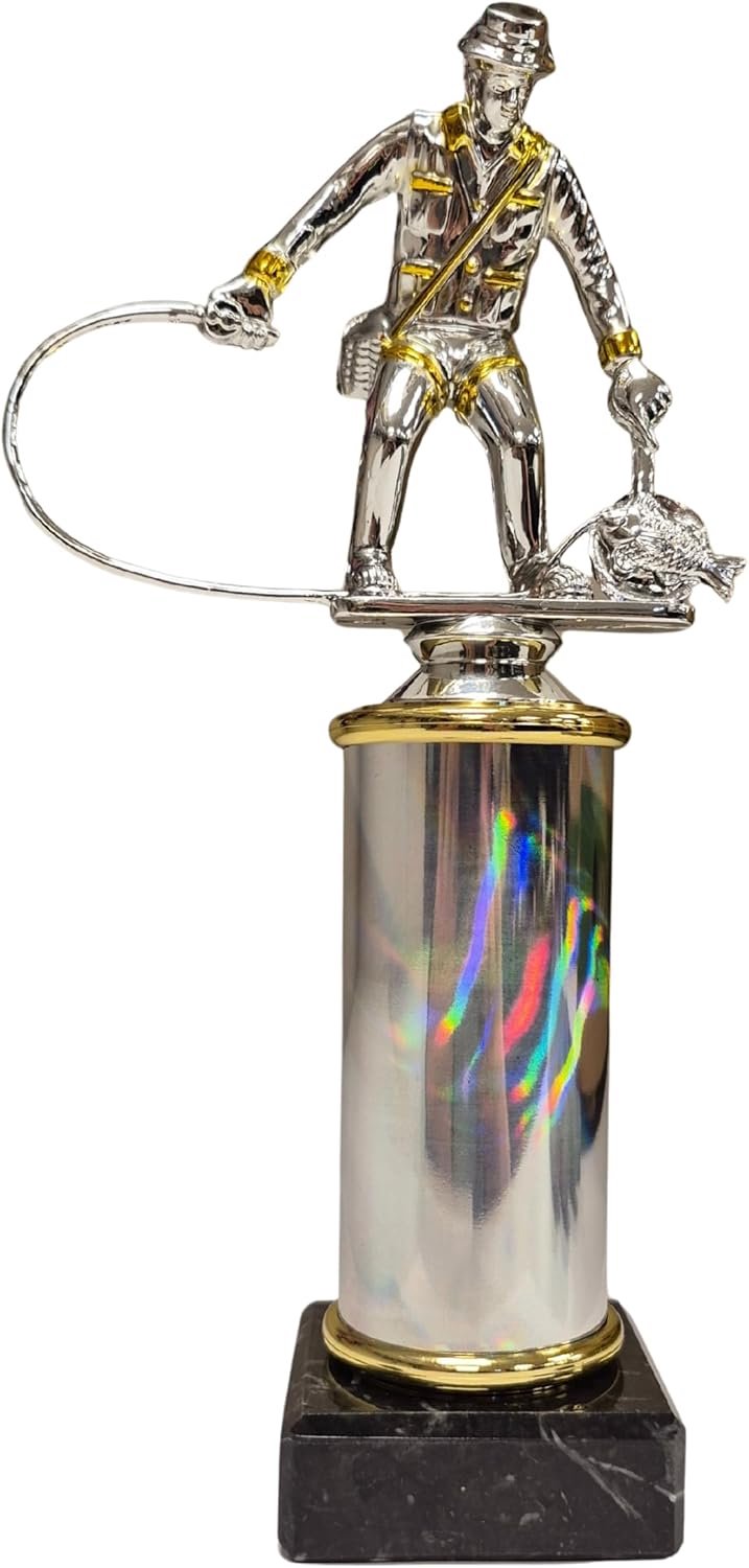 Obelisk 19 cm Visfiguur Prijs Vissen Vis Wedstrijdprijs Beker Viswedstrijd Wedstrijdvissen
