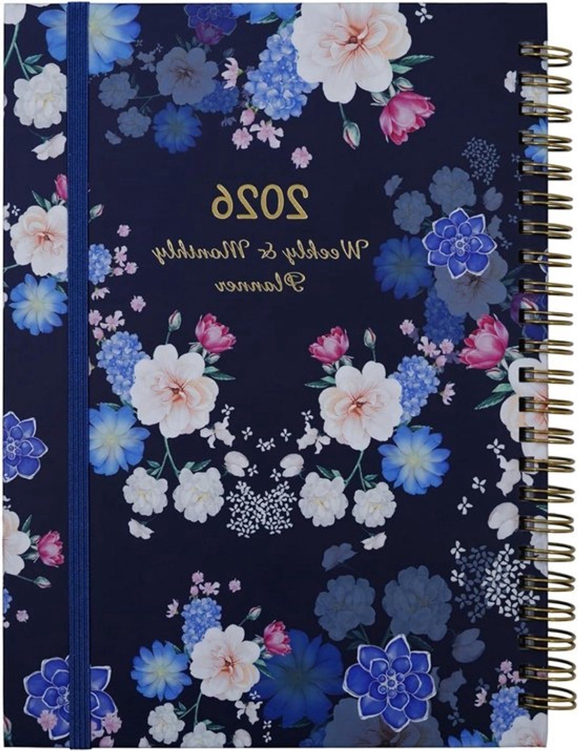 Planner 2026 - Dagboekagenda - Afspraken organiseren - Waterproof flexibele kaft - 14 x 21 cm - Groen