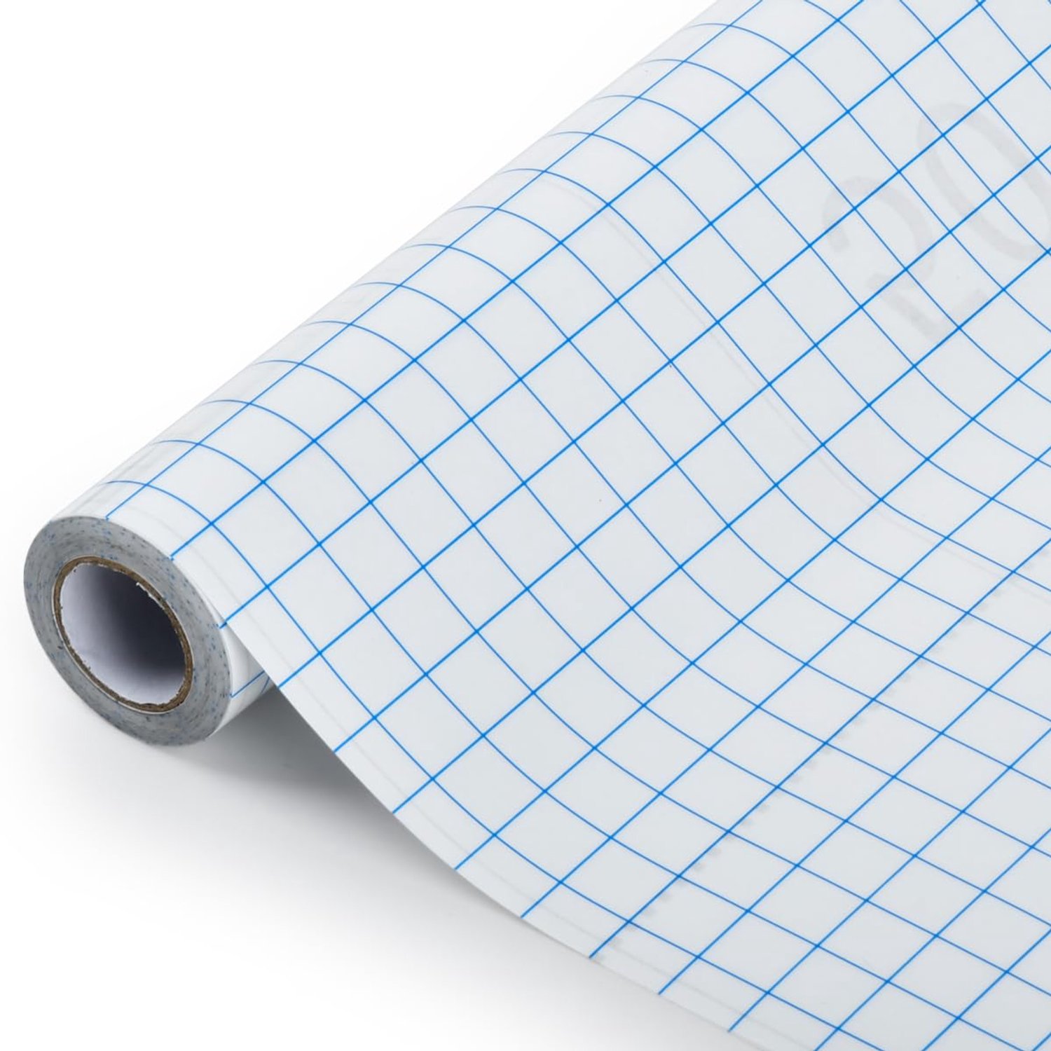 Plotter voor vinyl, 30,5 cm x 500 cm transferfolie plotter, transferfolie rol met rooster, Cricut transferfolie voor plotterfolie, bordstickers, autostickers