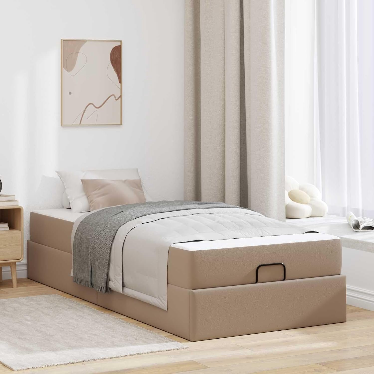 Bedframe matras Cappuccino 90x190 cm