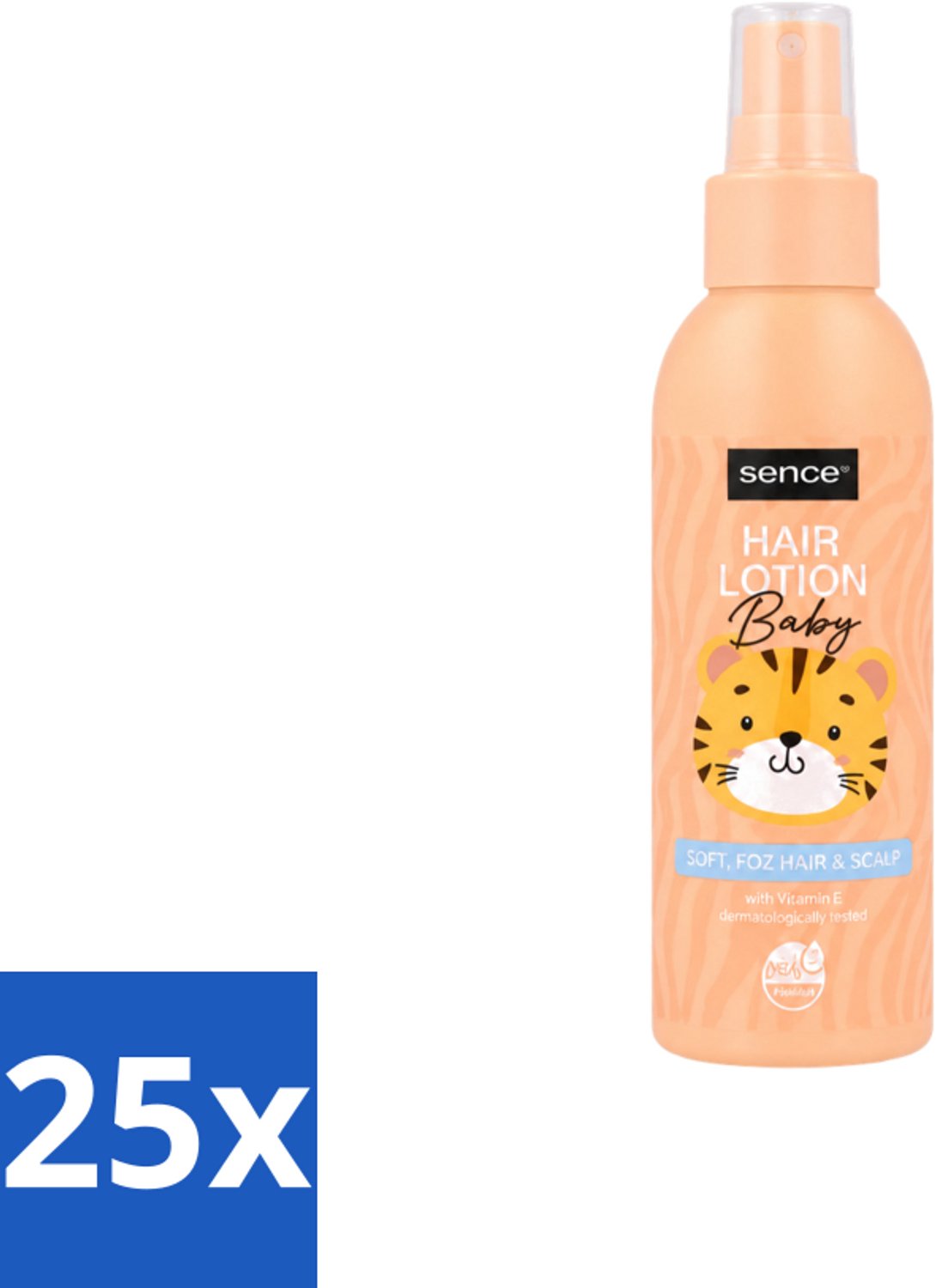 25 x Sence Baby – Haarlotion – Verzorgend – 150 ml - Voordeelverpakking - 25 stuks