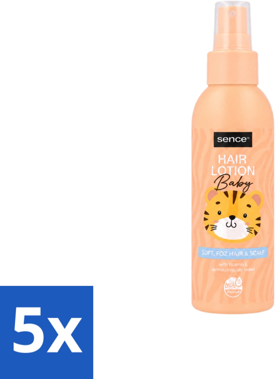 5 x Sence Baby – Haarlotion – Verzorgend – 150 ml - Voordeelverpakking - 5 stuks