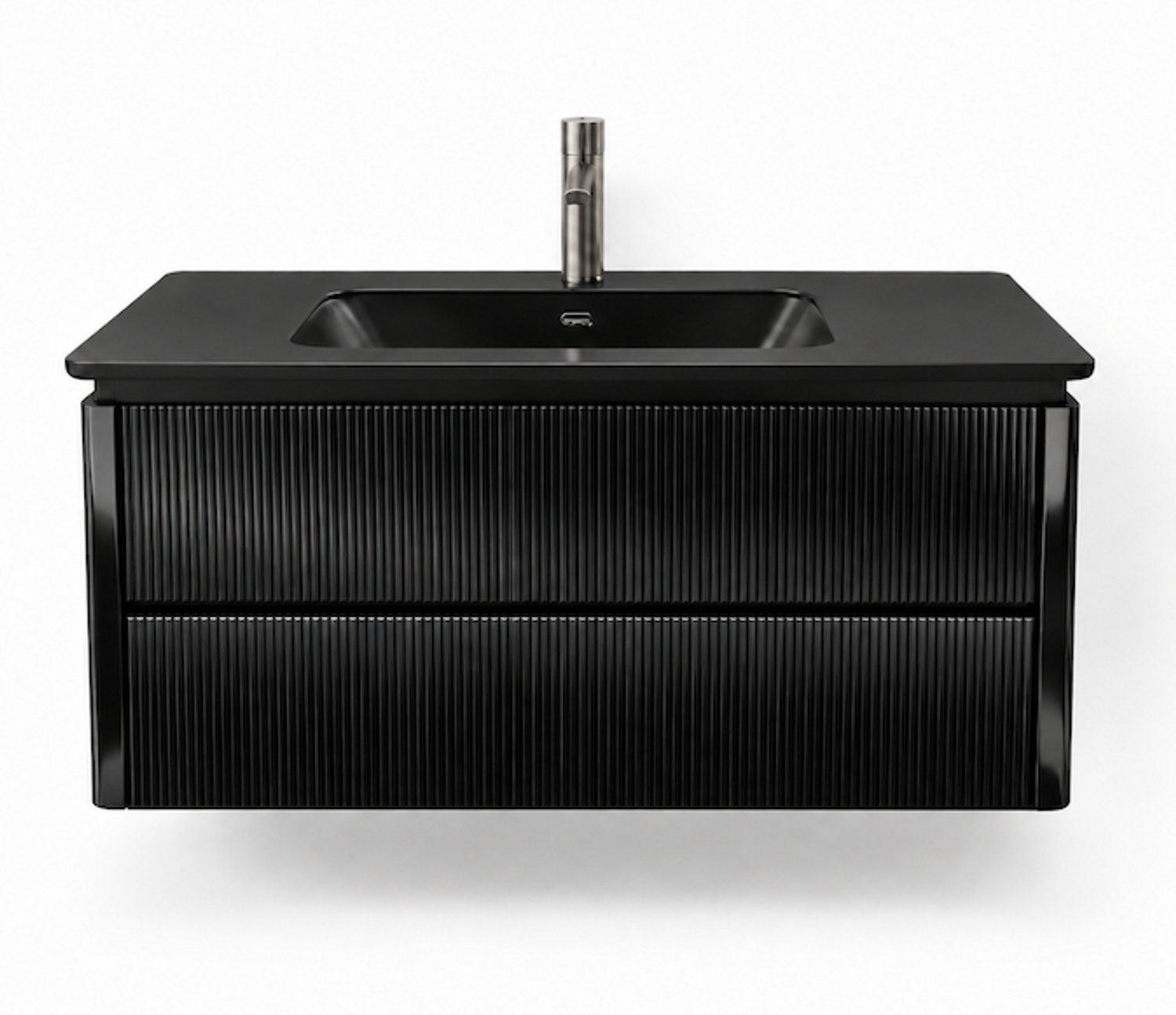 LINEA UNO - Zorna 80 - Zwart - Badmeubel - - 301680