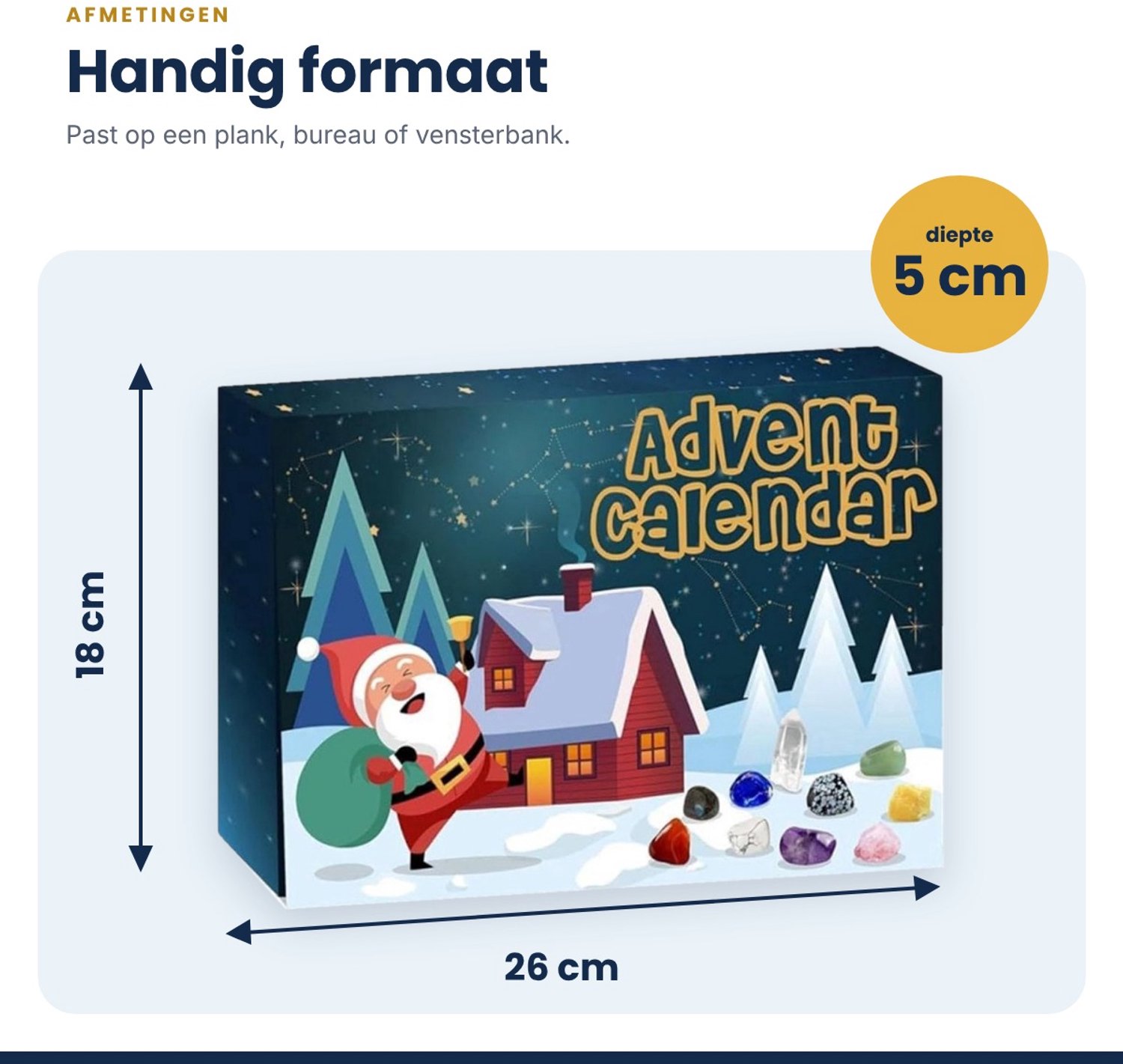 Adventskalender Kinderen 2026 – 24 Echte Edelstenen & Mineralen – Incl. Gratis Stenengids (e-book) – Educatief Kerstcadeau voor Jongens en Meisjes – foto 7