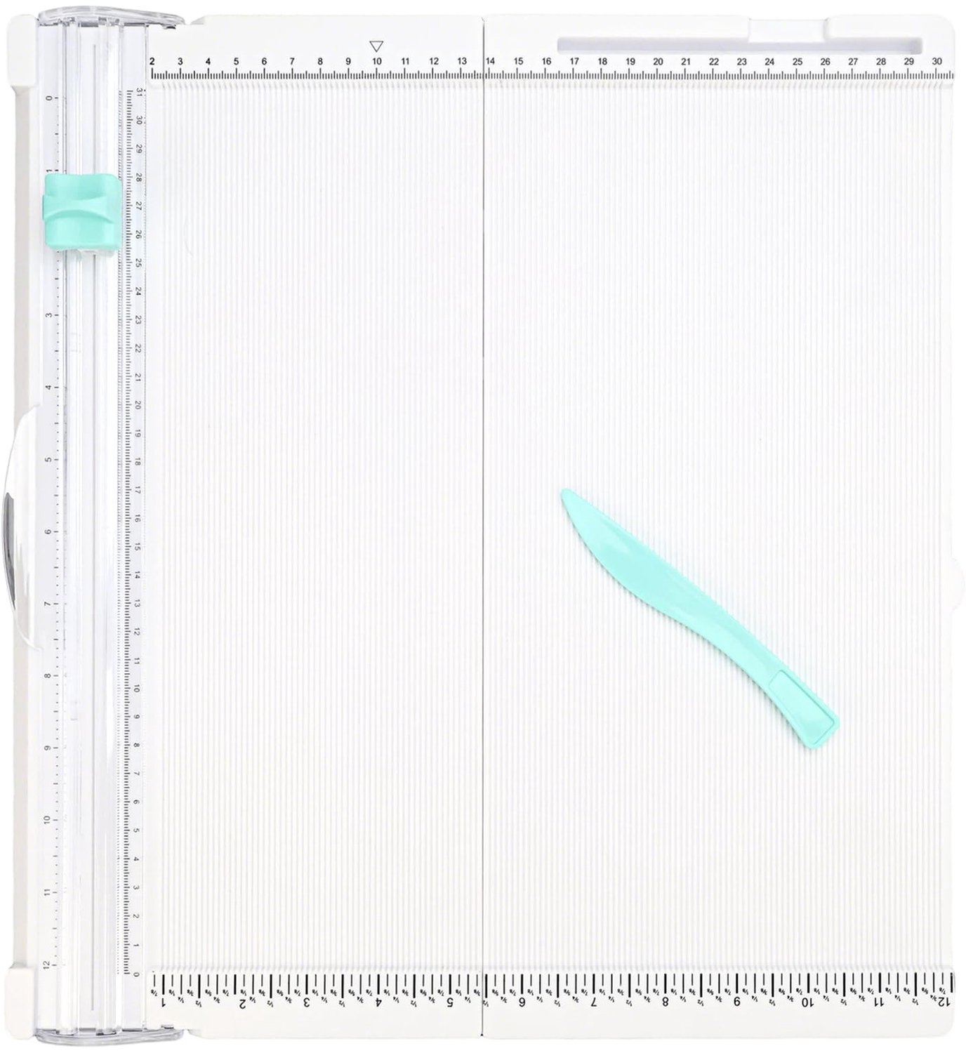 2-in-1 Papiersnijder met Vouwplank - Perfect voor Scrapbooking en Knutselen