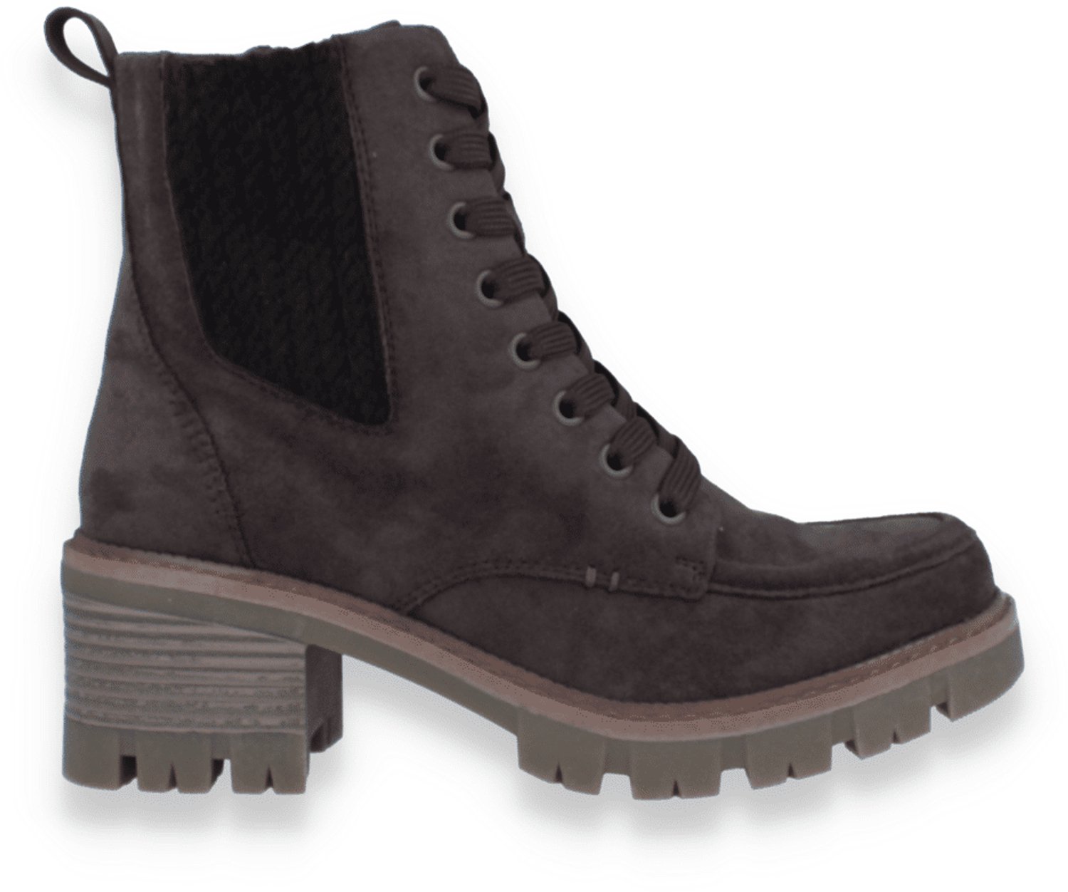Double Heart Dames Bottine | Bruin | Maat: 36