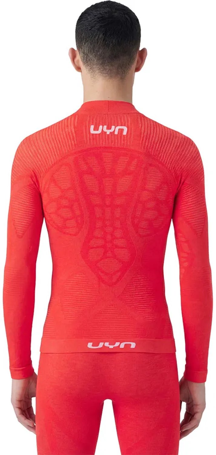 Uyn Natyon Biomorph Turtleneck Lange Mouwen Basislaag Rood XS
