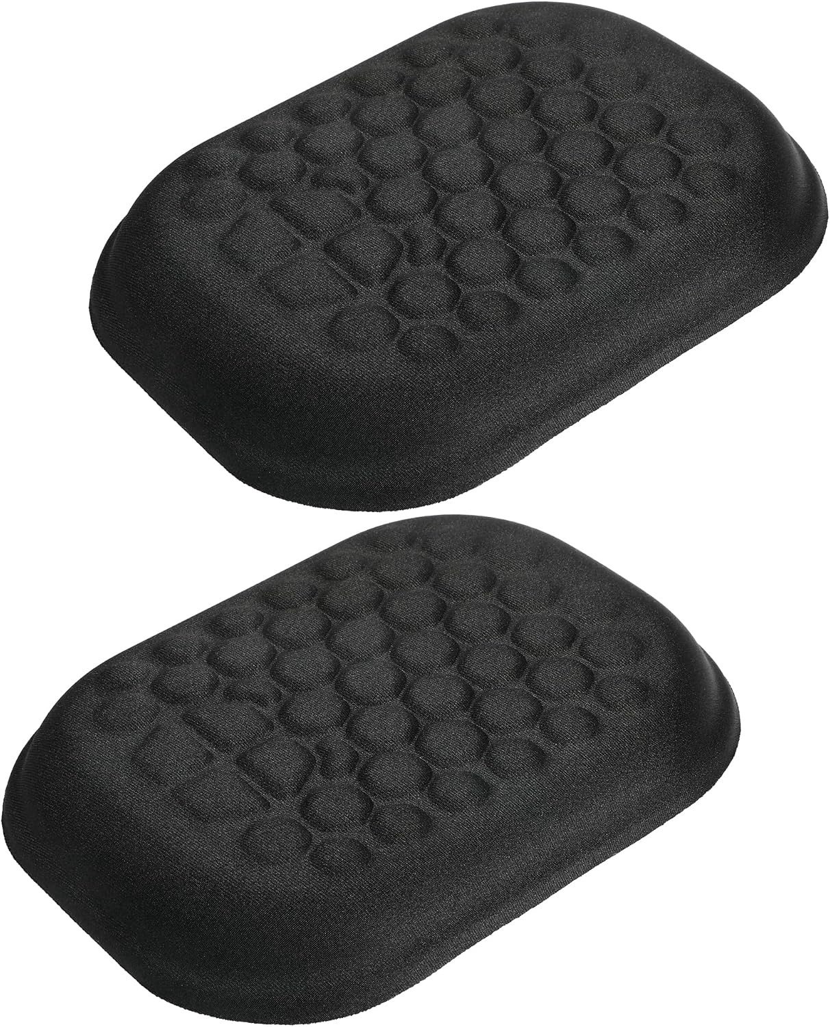 Ergonomische Armsteun en Polssteun Set van 2 voor Comfortabel Werken en Spelen - Zwart