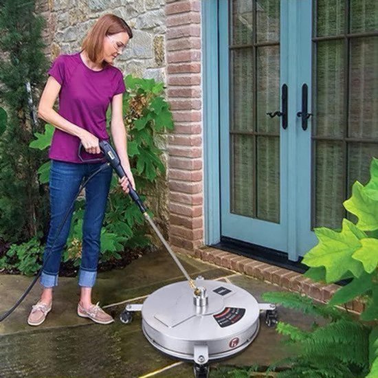 Oppervlaktereiniger 15 Inch Roestvrijstaal - 4000 PSI Druk - 39 cm Lengte - Elektrisch - Voor Terras En Oprit — afbeelding 3