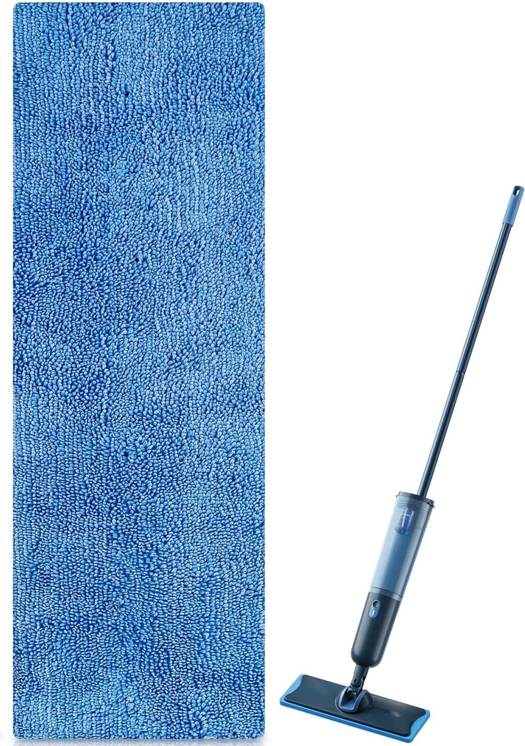 Vervangende Dweildoeken - 1 stuks - Herbruikbare Vervangende Dweilpads Geschikt voor Philips OneUp 3000 & 5000 Series Mop - wasbare microvezel reinigingspads accessoires - Microvezel Mop Vulling