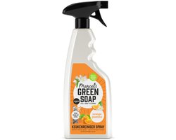 Marcel's Green Soap Keukenreiniger Spray - Sinaasappel & Jasmijn - 6 x 500ml