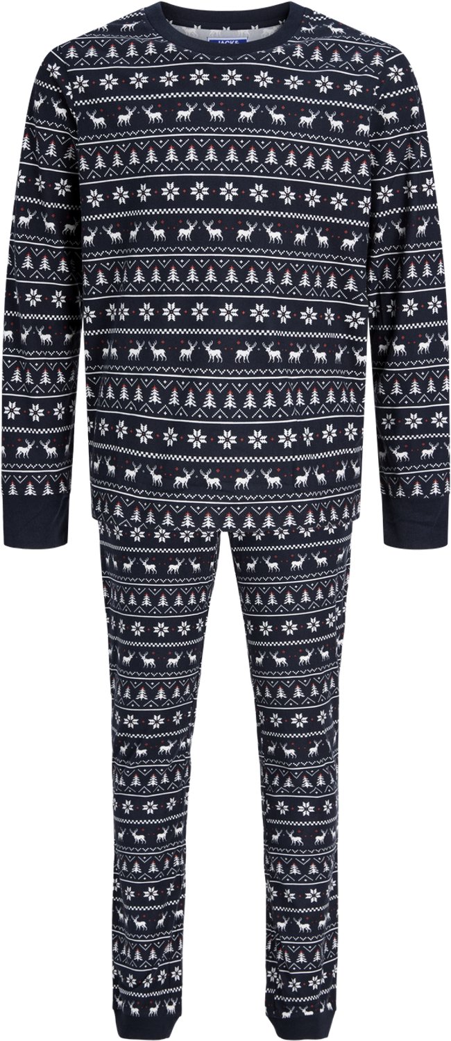 JACK & JONES JUNIOR - JACTRISTAN PRINTED LOUNGE SET W JNR Jongens T-shirt