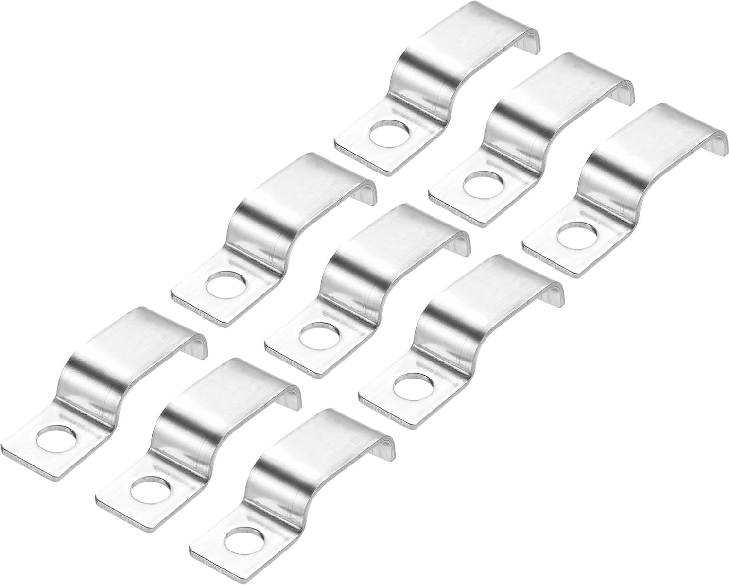 Slangklemmen 18 mm - roestvrij staal 304 - 20 stuks - voor buisbevestiging - Vemera