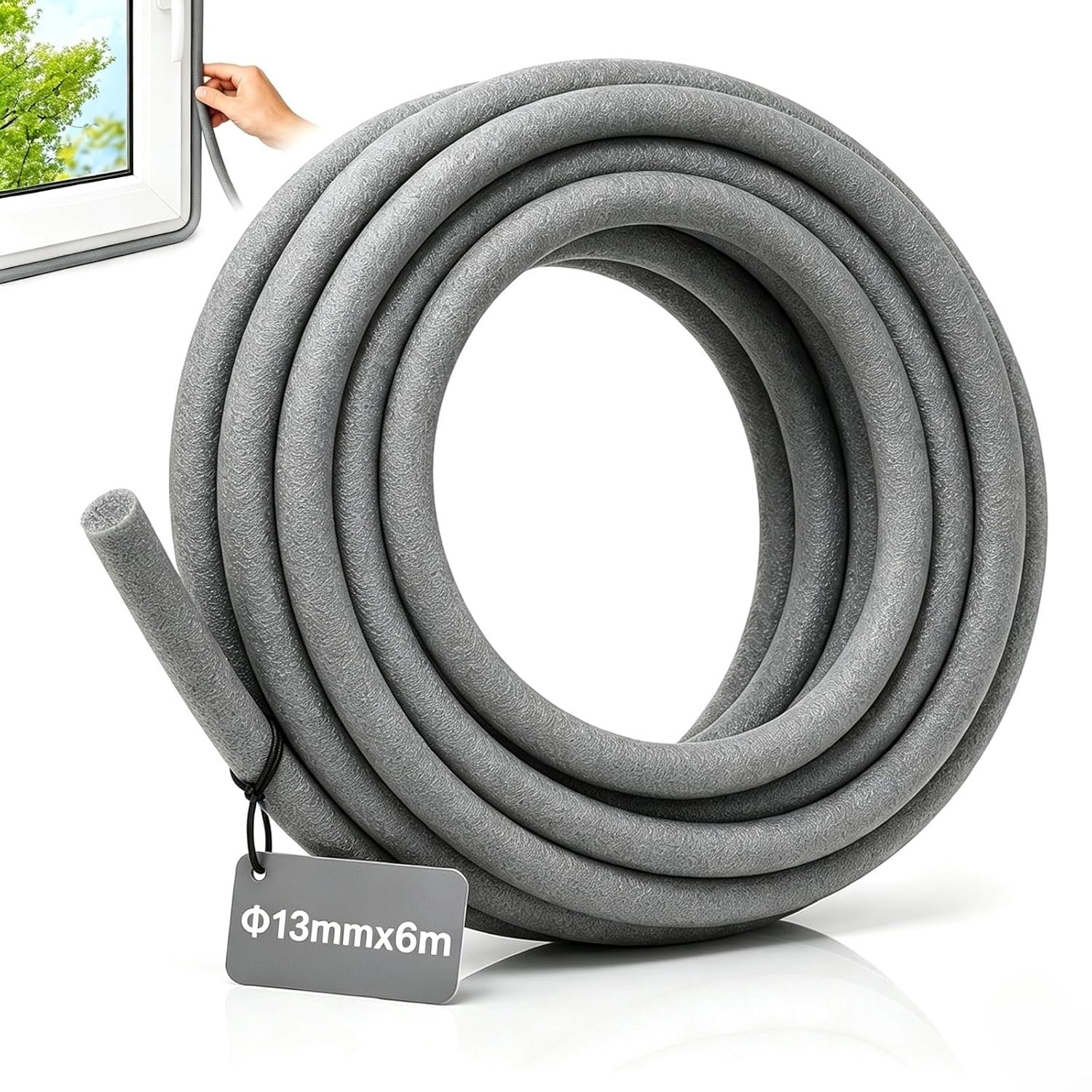 voegafdichtingskoord Φ13 mm - 6 meter - rond vulkoord - ideaal voor voegen - Vemera