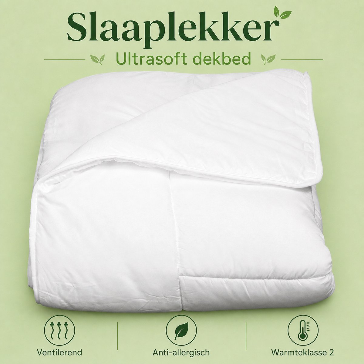 Konstance Ultrasoft dekbed - All Year - 1 persoons - herfst - enkel - 140x200 cm