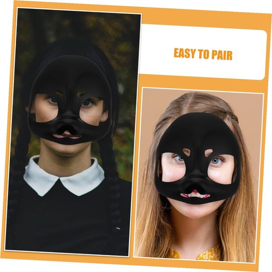 2 Stuks Duurzame Plastic Fursuit Hoofd Basis Maskers DIY Beschilderbare Dierenmaskers voor Cosplay Halloween Themafeesten Lichtgewicht Comfortabel Te Dragen — afbeelding 2
