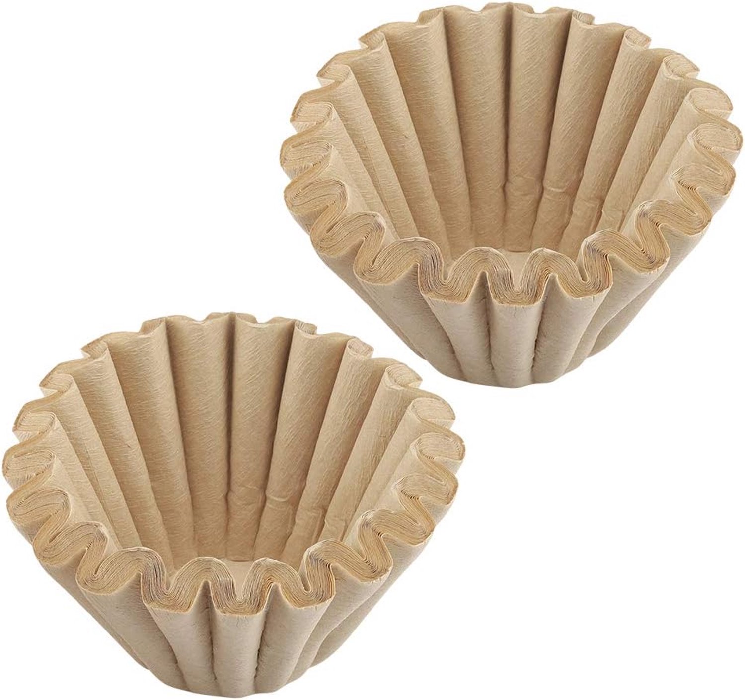 Koffiefilters van Houtvezels Bekervervanging voor Het Eenvoudig Zetten van Verse Koffie Thuis of in Cafés (Serveert 1-4 personen)